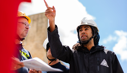 EGT team on site